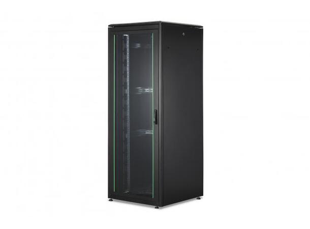 42U Gulvskap,Unique 2053x800x800mm Digitus, sort, 1200kg 
