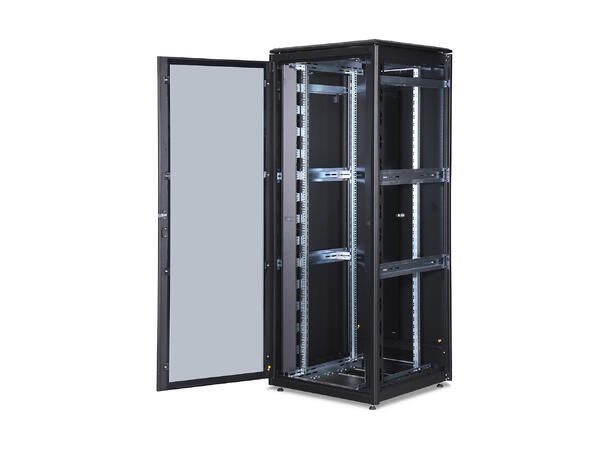 42U Gulvskap,Unique 2053x800x800mm Digitus, sort, 1200kg 