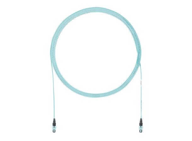 Fiberkabel OM4 G12 PanMPO female, 10m Panduit, interconnect,Pol A, Optim. LSZH 