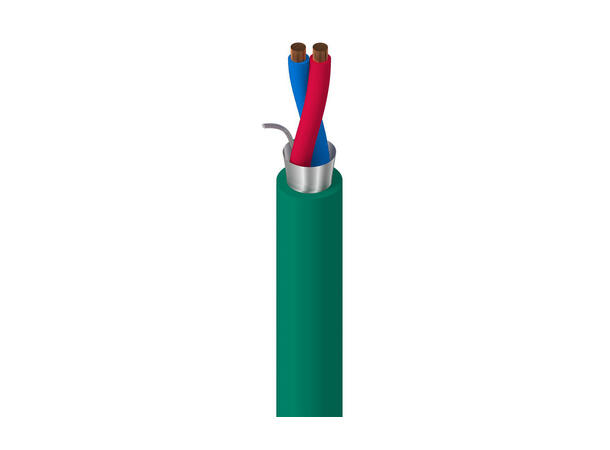 KNX kabel 1x2x0.8 Green 500mT PJT2607000141 