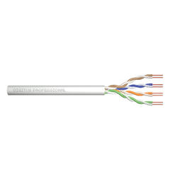 Kat5e U/UTP 4p PVC Grå U305m Digitus