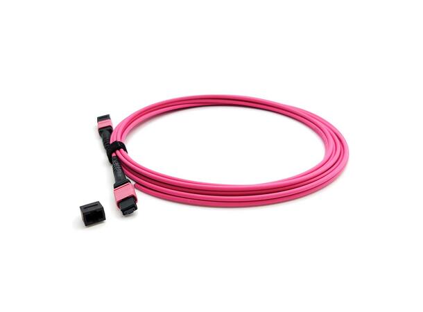 MPO kabel OM4 Female - female 1m Type B, LSZH, G12 