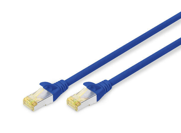 Patch kat6a S/FTP HF Blå 2m 