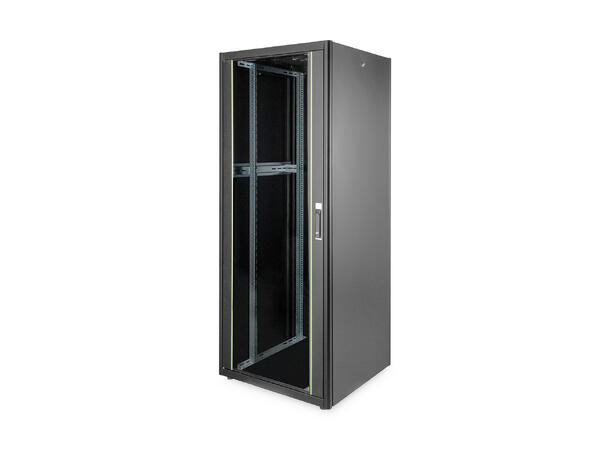 42U Gulvskap,Basic 2040x800x800mm Digitus, sort, 600kg 