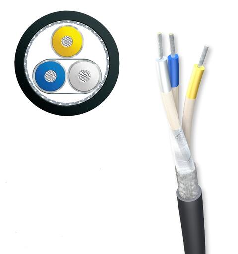 Armada 1x2x0,75mm2+0,75mm2 SHF-1 Black Fire Resistant, DNV, SHF-1, Sort