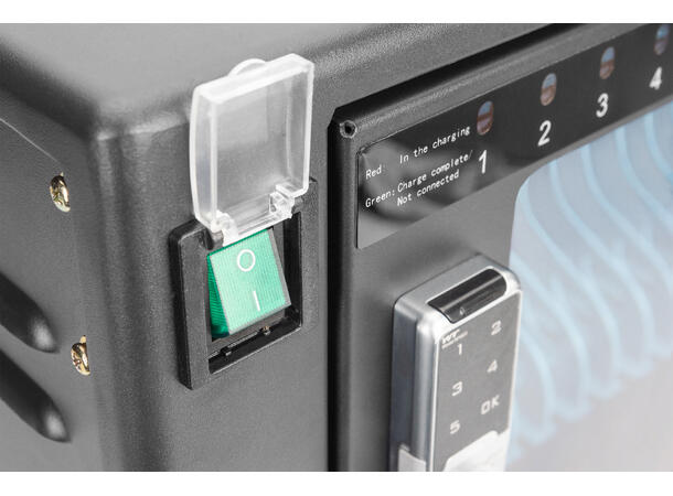 Ladeskap for inntil 16 enheter, 13" Tilkobling med USB-A 