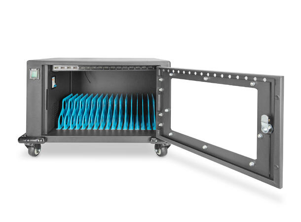 Ladeskap for inntil 16 enheter, 13" Tilkobling med USB-A 
