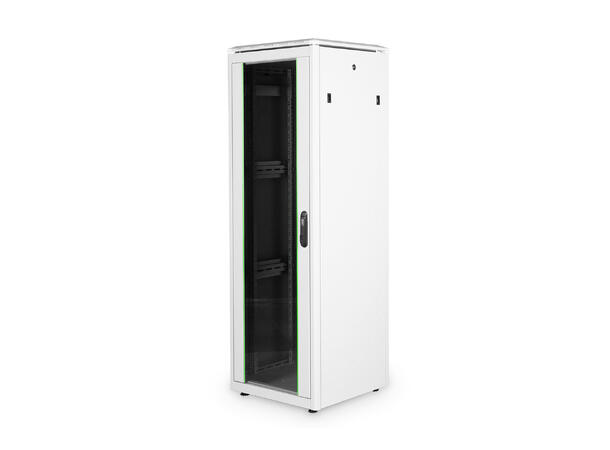 36U Gulvskap,Unique 1787x600x600mm Digitus, grå, 800kg 