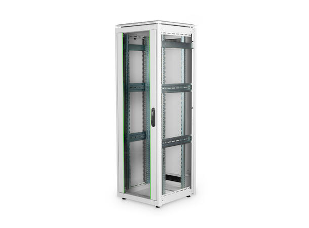 36U Gulvskap,Unique 1787x600x600mm Digitus, grå, 800kg 