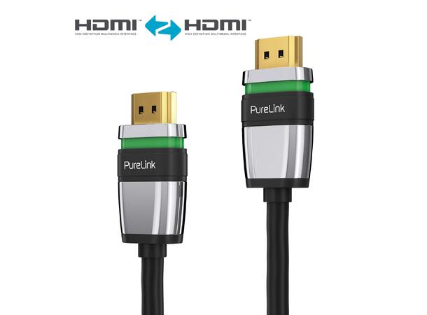 HDMI 2.0 Premium High Speed LSZH 1m PureLink Ultimate, Sort 