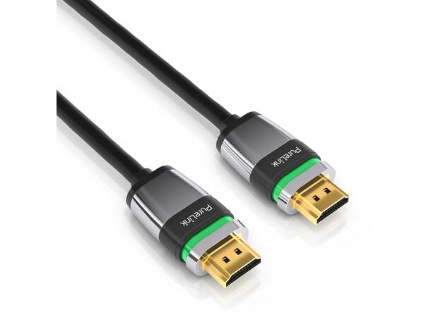 HDMI 2.0 Premium High Speed LSZH 1m PureLink Ultimate, Sort 