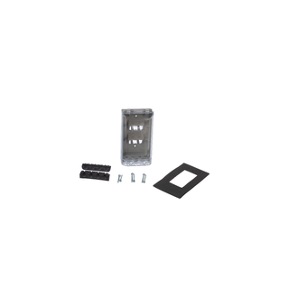 Uttak for 4 stk Mini-Com IP56 Panduit, grå