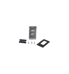 Uttak for 4 stk Mini-Com IP56 Panduit, grå