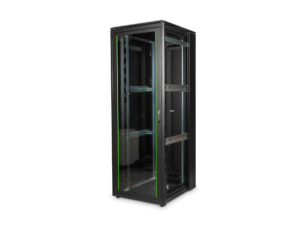 47U Gulvskap,Unique 2276x800x1000mm Digitus, sort, 800kg 