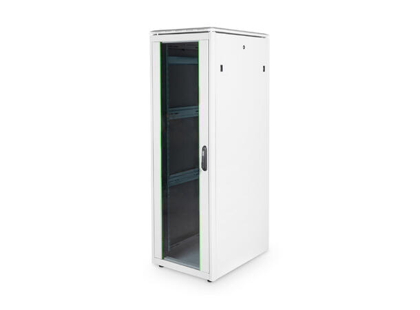 36U Gulvskap,Unique 1787x600x800mm Digitus, grå, 800kg 