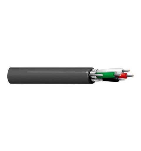 Kontrollkabel 2par individuel skjerm PVC Belden 8723, AWG22, Grå, 305mT
