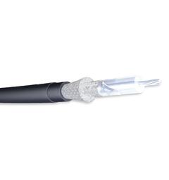 Koaks RG214/U MIL-C-17G 50ohm LSZH, IEC60332-3, Sort