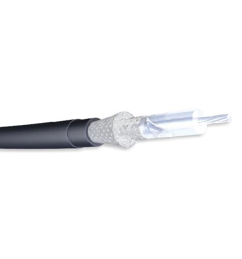 Koaks RG214/U MIL-C-17G 50ohm LSZH, IEC60332-3, Sort