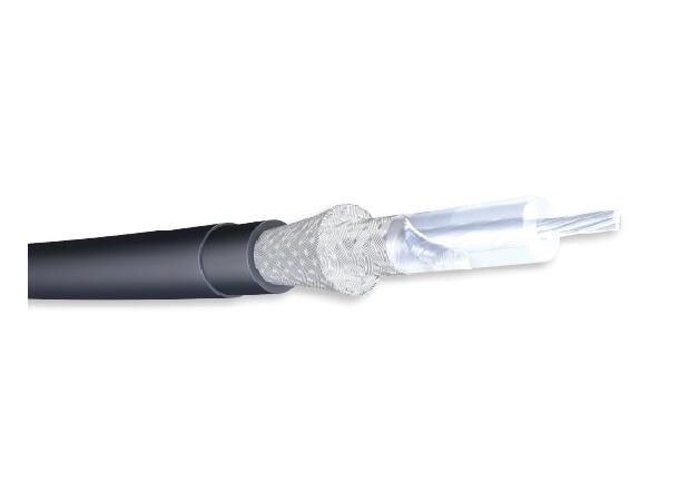 Koaks RG214/U MIL-C-17G 50ohm LSZH, IEC60332-3, Sort 