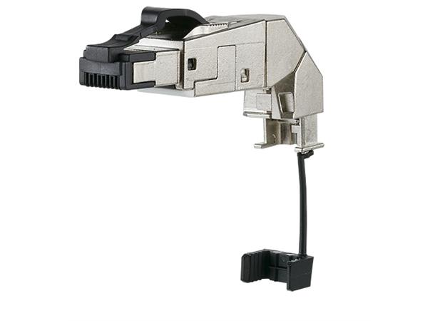 RJ45 han kat6a PRO 360° feltterminerbar Skjermet, IP20 