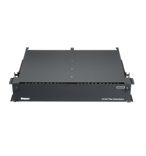 HD Flex™ Fiber Enclosure is 2 RU, Black Panduit