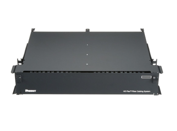 HD Flex™ Fiber Enclosure is 2 RU, Black Panduit 