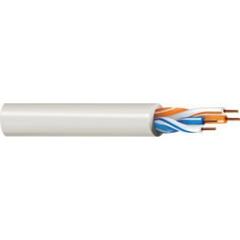 LonWorks L4 2par skjermet, LSZH Belden 7704NH, AWG22, Hvit, 305mT
