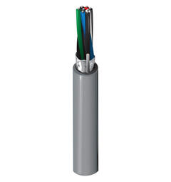 Signalkabel 4par skjermet, PVC Belden 9504 AWG24, Grå, U305m