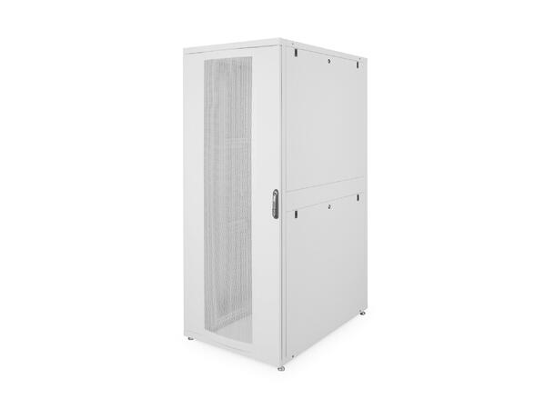 42U serverskap Unique 2050x800x1200mm Digitus, Grå, 1000kg 