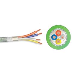 Profinet Type C 4core AWG22/19. Grønn FieldNET®/Firefighter® LSZH Flammehemmet