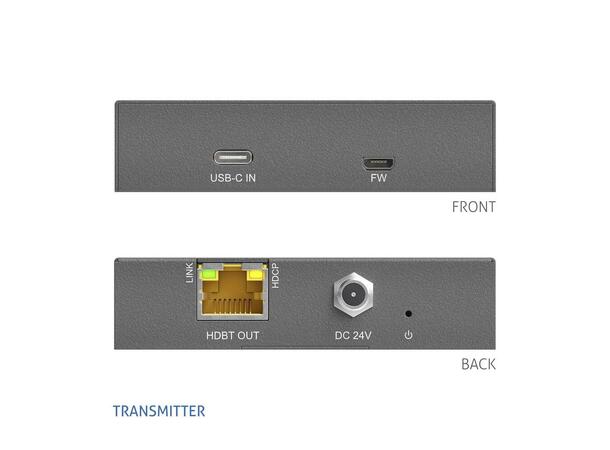 HDBaseT 3.0 USB-C Video and Data TX PureLink PureTools 