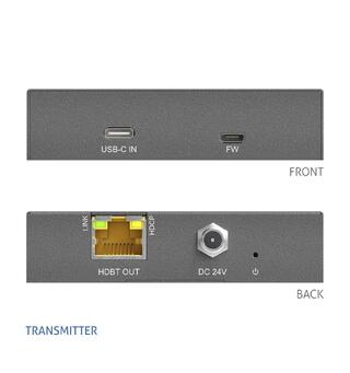 HDBaseT 3.0 USB-C Video and Data TX PureLink PureTools