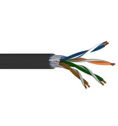 Kat5e Industri 4par F/UTP PVC Belden 7929A, AWG24/1, Sort 305mT