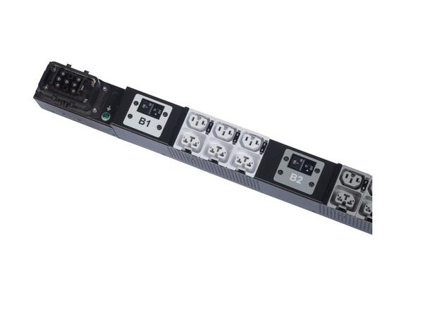 PDU Monitored & Switched 63A 400V 3fas Panduit G5 18xC13/C15+18XC15/C19/C21 