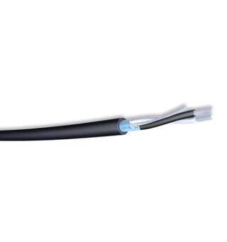 Signalkabel 1par skjermet  DUCT Grade AWG22, HDPE jacket, Sort, Ø=5,2mm