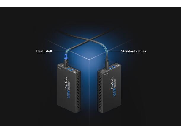 FlexInstall USB-C til USB-C kabel 2m 20 Gb PureLink  Installer Pack (25 stk) 