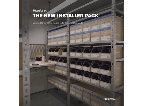 FlexInstall USB-C til USB-C kabel 2m 20 Gb PureLink  Installer Pack (25 stk) 