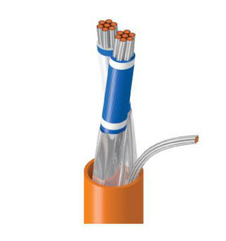 OSDP RS485 1-par AWG24 LSZH Belden, Cca-s1d1a1, 305mT