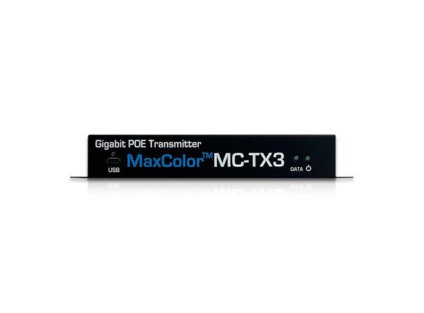 JustAddPower MaxColor™ 3 4K60Hz Enkoder 36bit med AES67, USB-C og HDMI, Purelink 