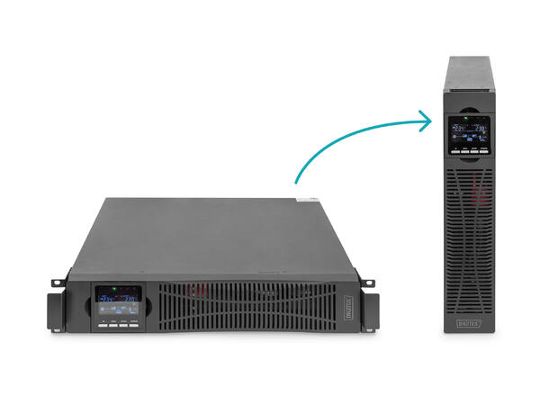 UPS Online 1500 VA/ 1500W 8xC13 10A Digitus 