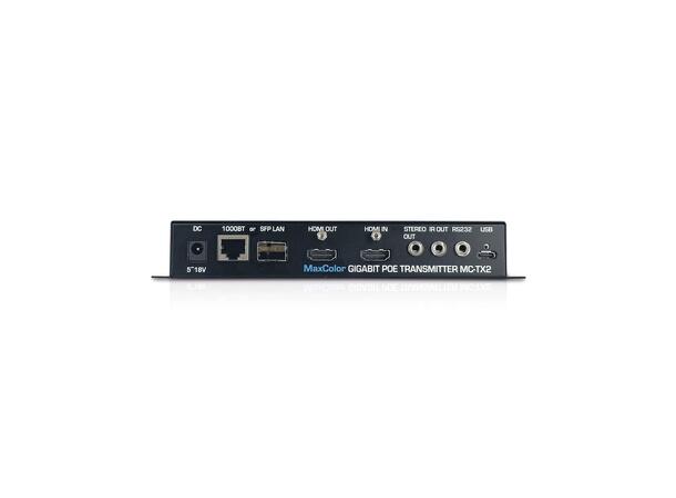JustAddPower MaxColor™ 2 4K60Hz Enkoder 36bit med SFP, USB-C, ARC & HDMI 