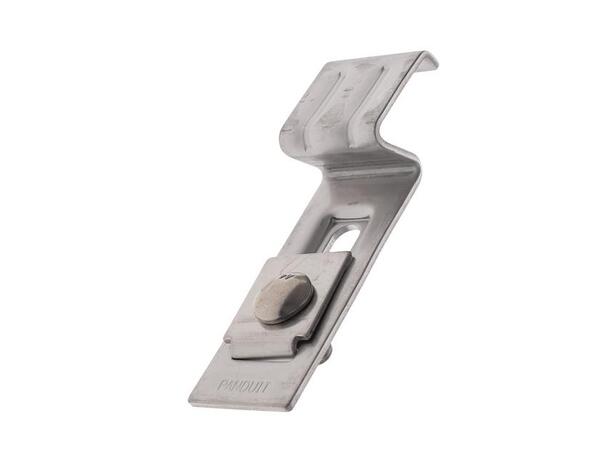 Pan-Steel® Cable Cleat Bracket UC Series I-Beam stag, 316L SS, pk à 5stk 