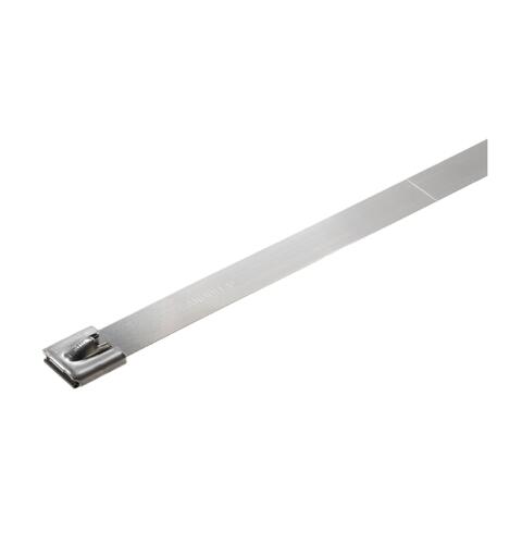 Pan-Steel® Cable Cleat stål strips 316SS Single/Trefoil/Quad 1054x12,7mm pk 25stk