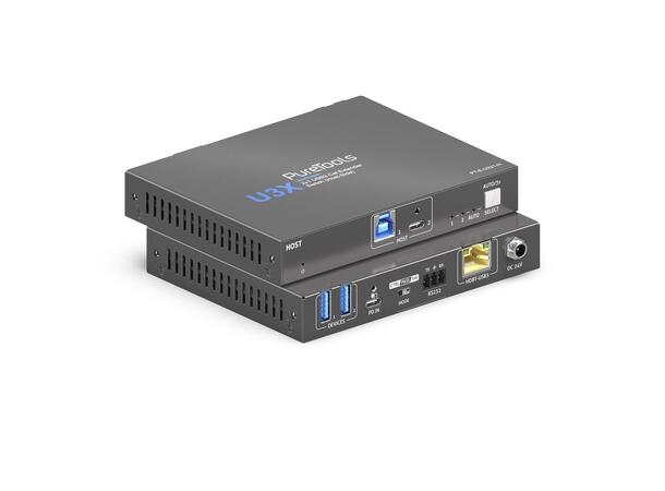 2x1 USB3 HDBaseT Data Extender Switch PureLink PureTools - Host Side 