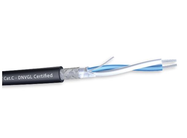 Armada Modbus RS-485 1par AWG22 DNV LSZH, IEC60332-3-22/24, SHF-2, Black 