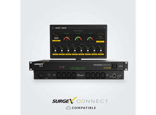 Defender Series+ 9xC13 10 Amp SurgeX 