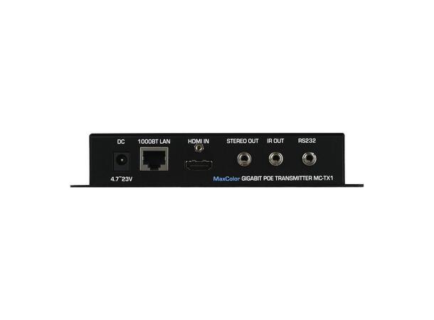 JustAddPower MaxColor™ 1 4K60Hz Enkoder 36bit med Dolby- og HDR-støtte, Purelink 