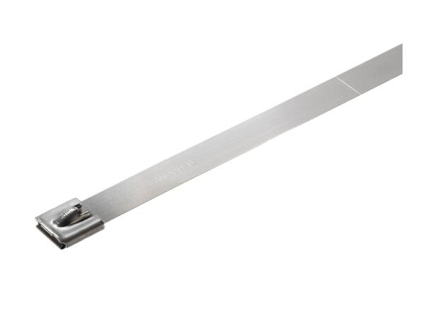 Pan-Steel® Cable Cleat stål strips 316 SS, Single/Trefoil/Quad pk à 25stk 