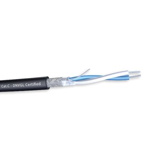 RS-485 1x2x0,34mm2 SF/UTP Armada, LSZH DNV-GL SHF-2 Sort