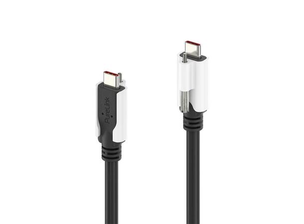 USB-C Tru-Lock-System-Clip, Hvit PureLink Locking clip 